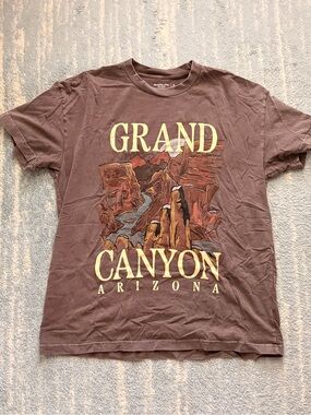 Abercrombie Grand Canyon Arizona Graphic Tee - Brown